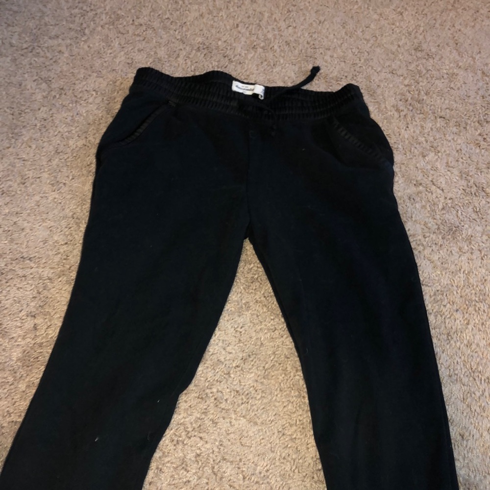 Abercrombie Kids Black Joggers